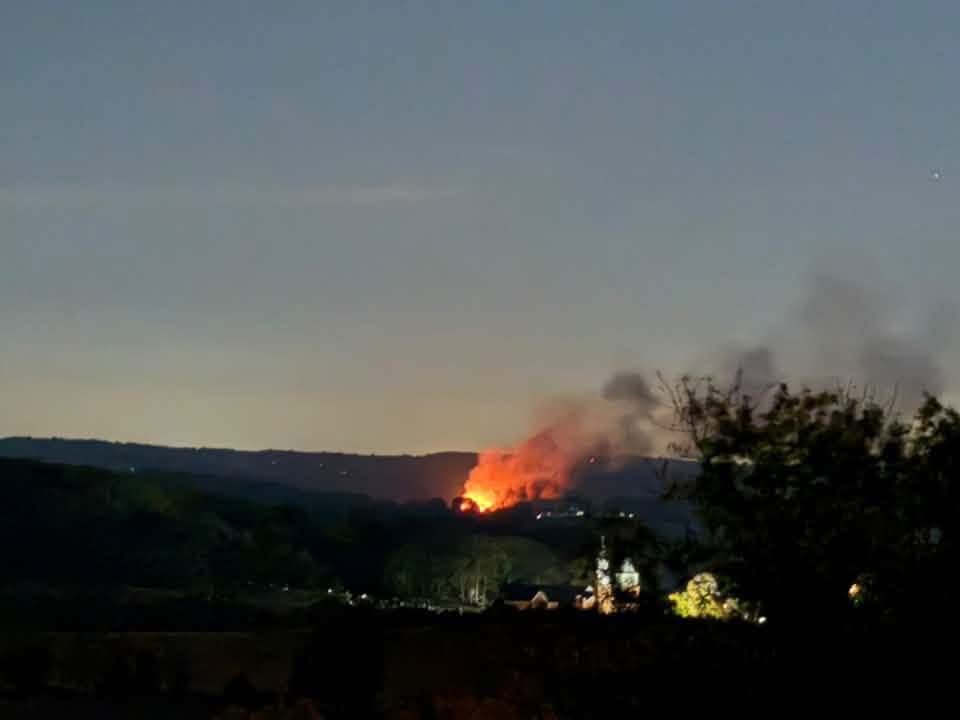 BARN FIRE, 8500 block WOODVILLE RD — FREY AGRICULTURAL (UNIONVILLE).
